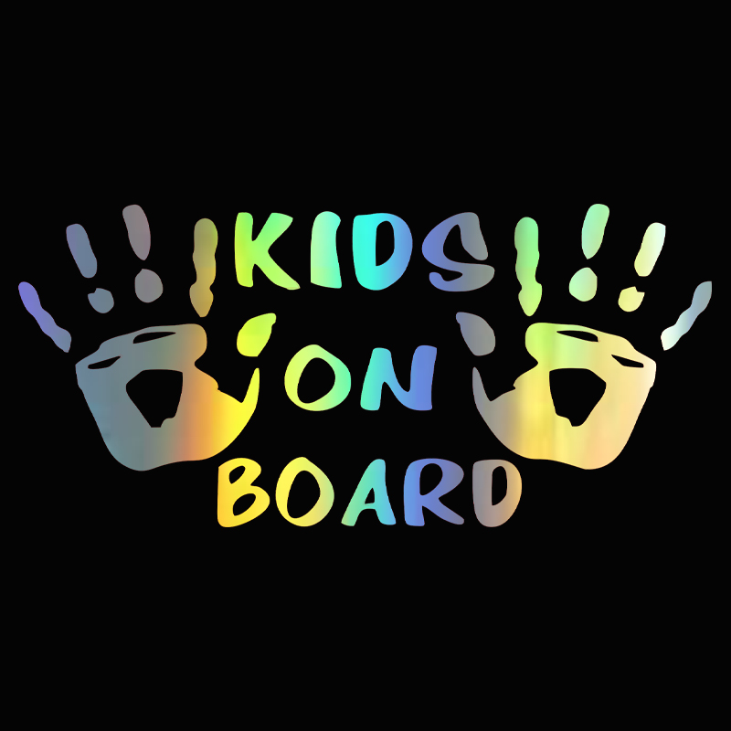Motorcycle Gear For Kids - Stiker 3D mobil anak-anak di papan
