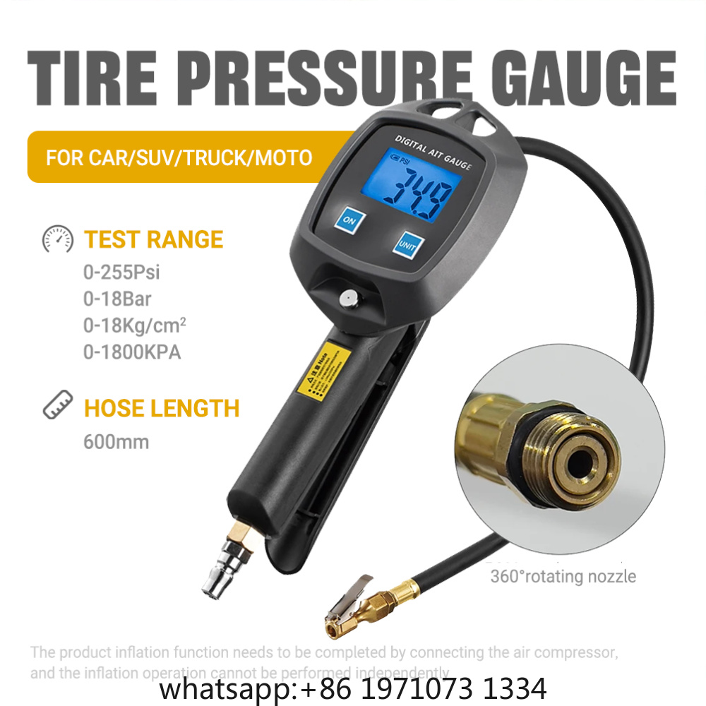 Tyre Pressure Gauge - Pengukur Tekanan Ban Multi-Unit 0-18Kg/cm² 0-1800KPA