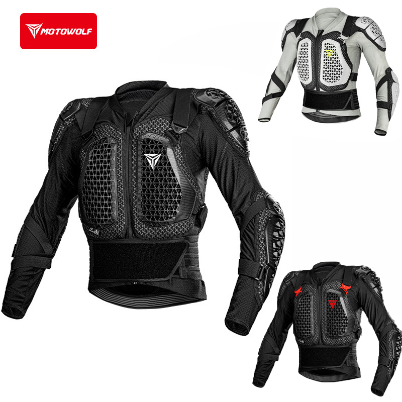 Motorcycle Gear Jacket - Jaket Motor Pria Pelindung Tubuh Motor
