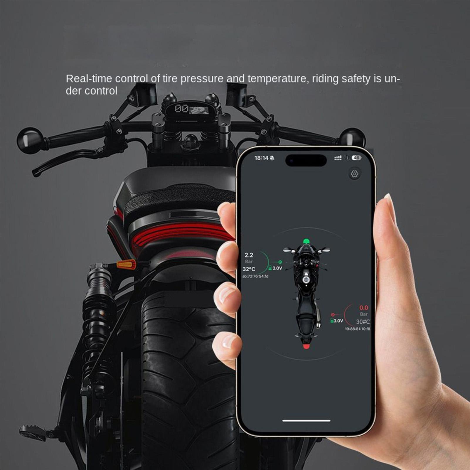 Tyre Pressure Gauge - Pengukur Tekanan Ban Sistem Monitor Sensor