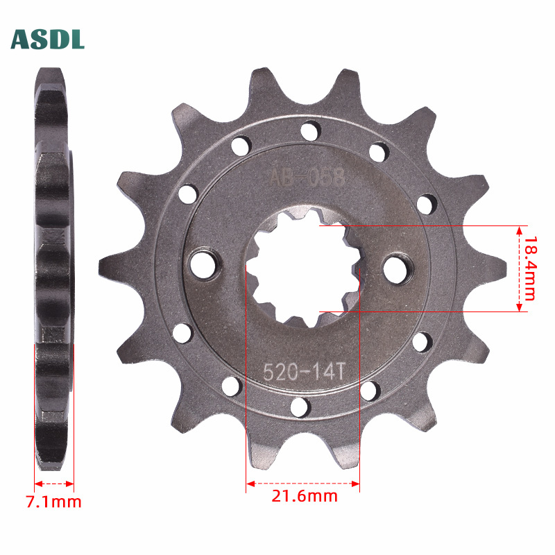 520 13T 14T Roda Gigi Sprocket - Motorcycle Gear Japan ulasan dan harga