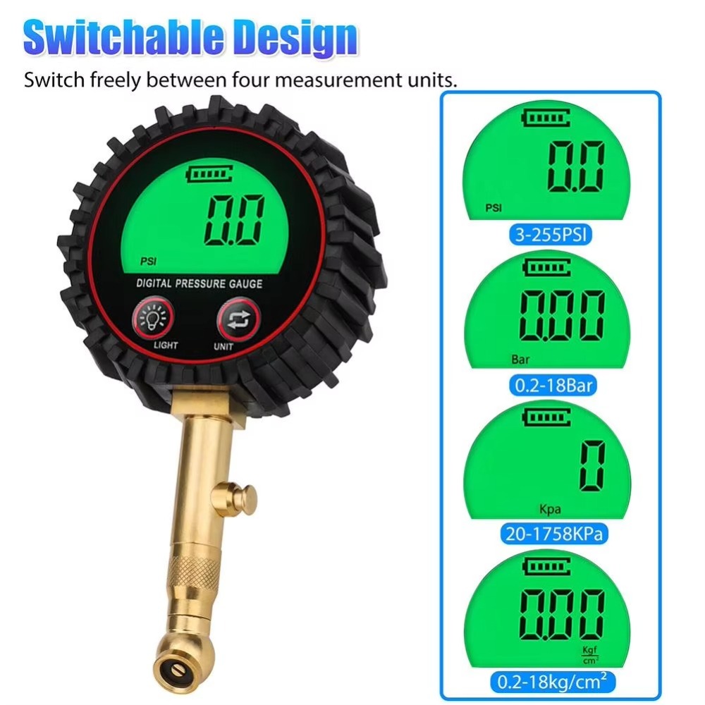 Pengukur Tekanan Ban Digital 3 - Tyre Pressure Gauge ulasan dan harga