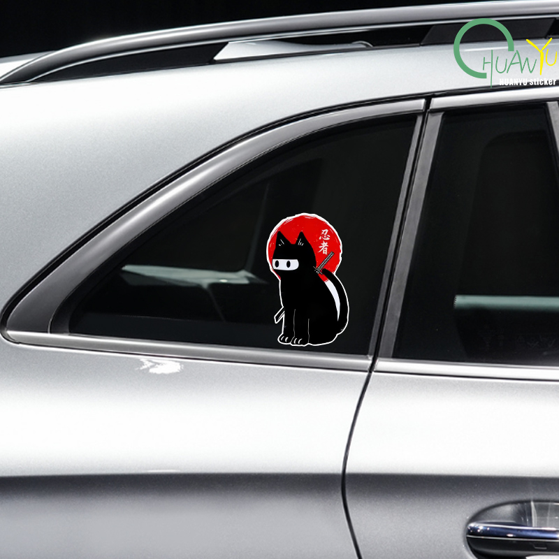 Stiker Mobil Jepang Kucing Ref - Motorcycle Gear Japan ulasan dan harga