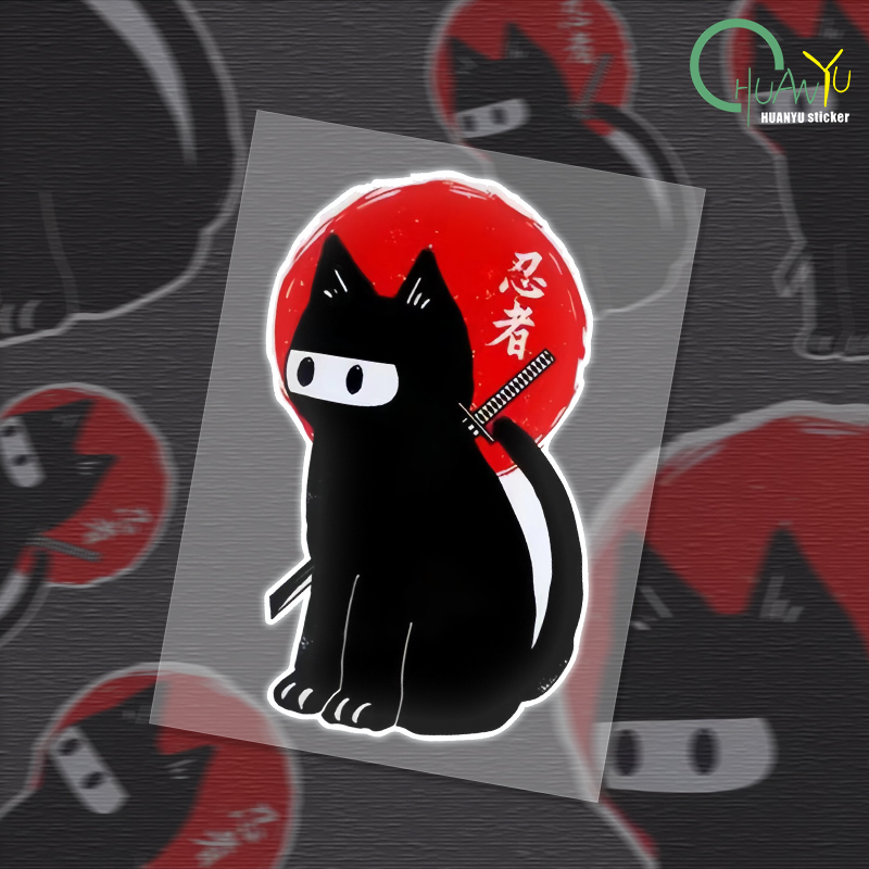 Stiker Mobil Jepang Kucing Ref - Motorcycle Gear Japan ulasan dan harga