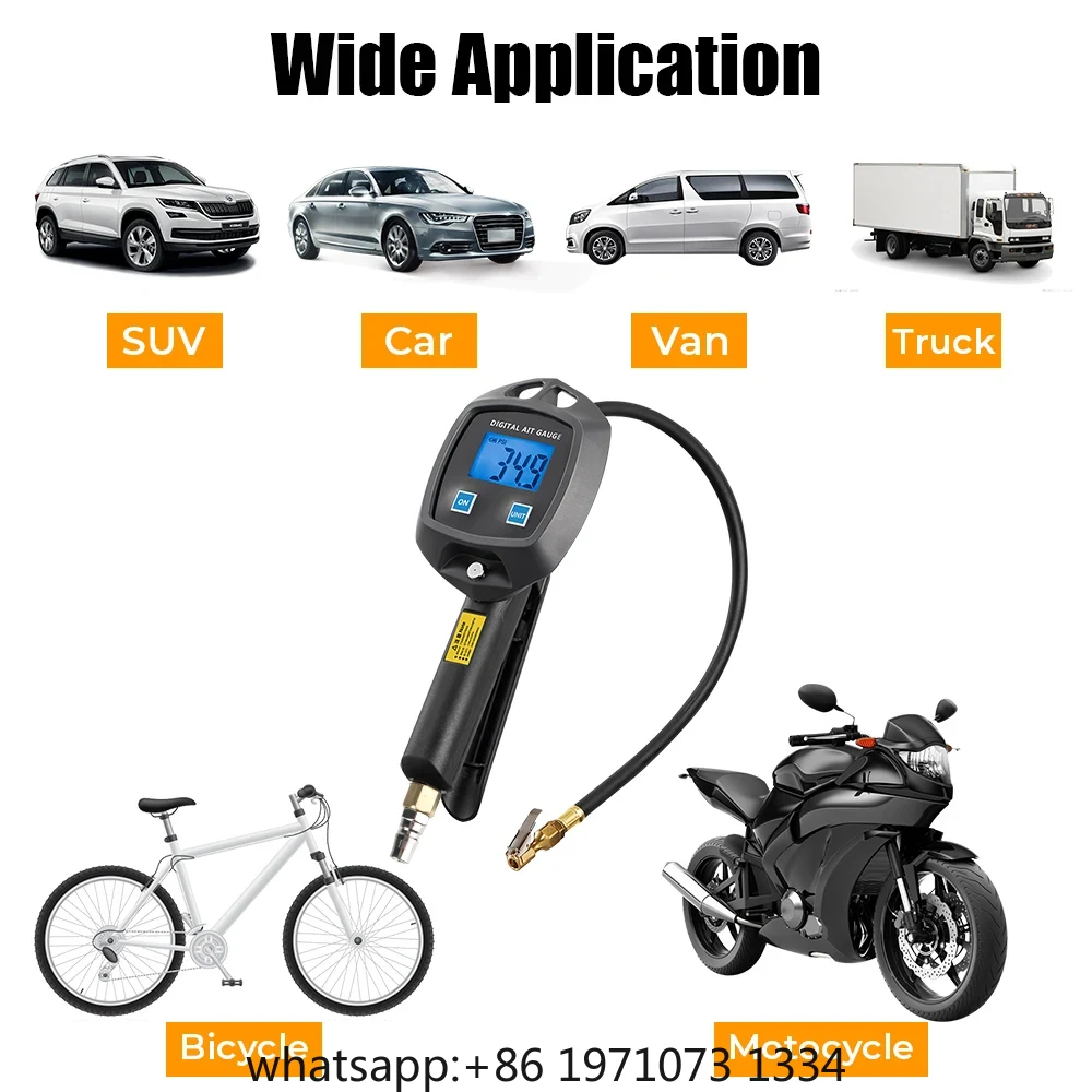 Pengukur Tekanan Ban Multi-Uni - Tyre Pressure Gauge ulasan dan harga