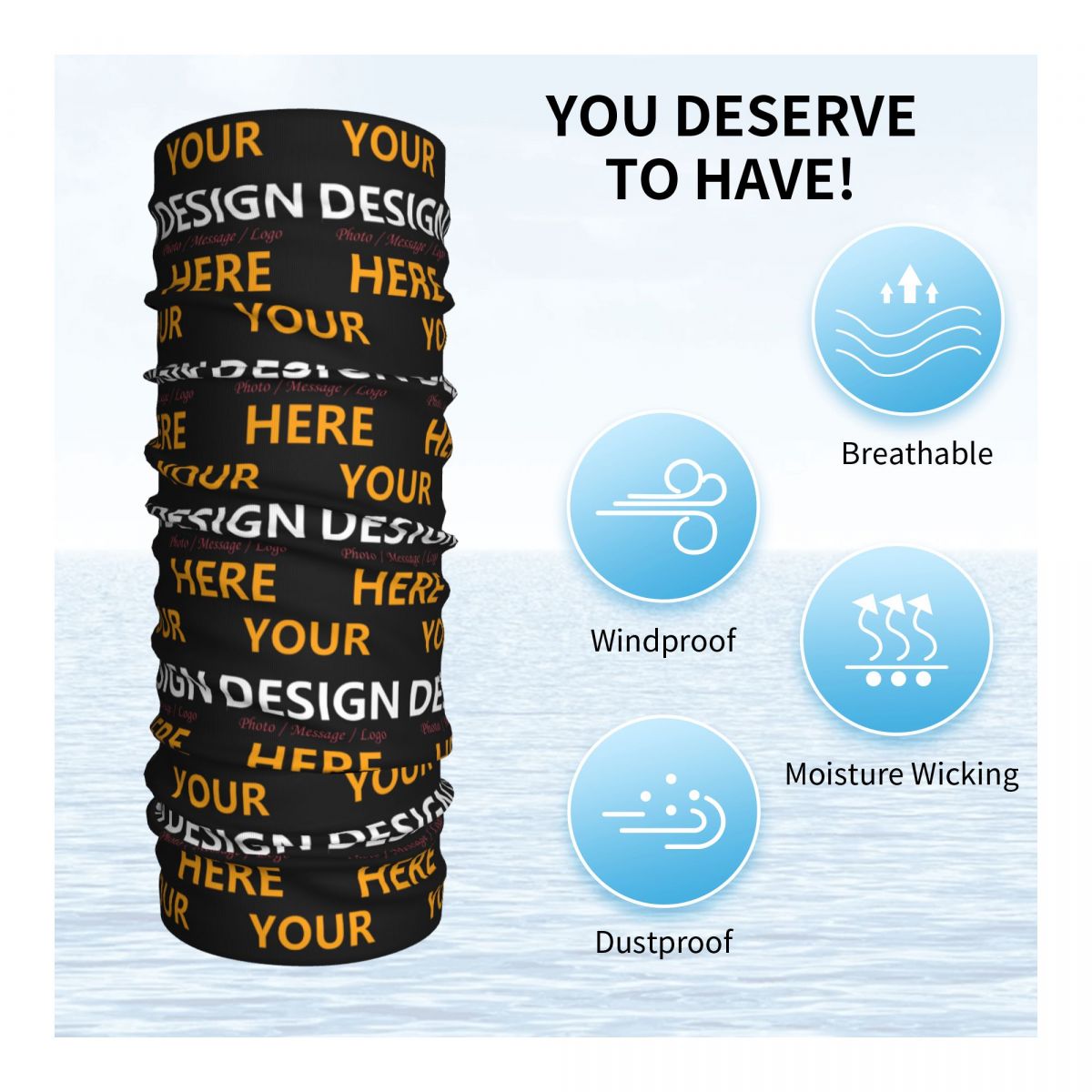 Sesuaikan Desain Anda Di Sini  - Neck Warmer Balaclava ulasan dan harga