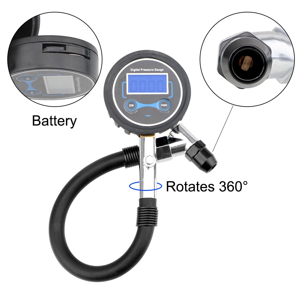 0-200Psi pengukur tekanan ban  - Tyre Pressure Gauge ulasan dan harga