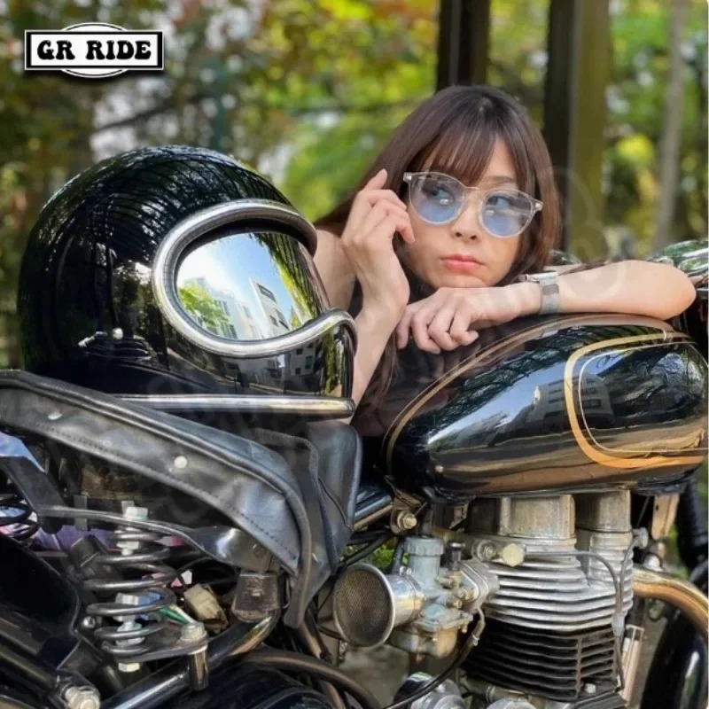 Helm Motor HOT Berbahan Fiberg - Motorcycle Gear Japan ulasan dan harga