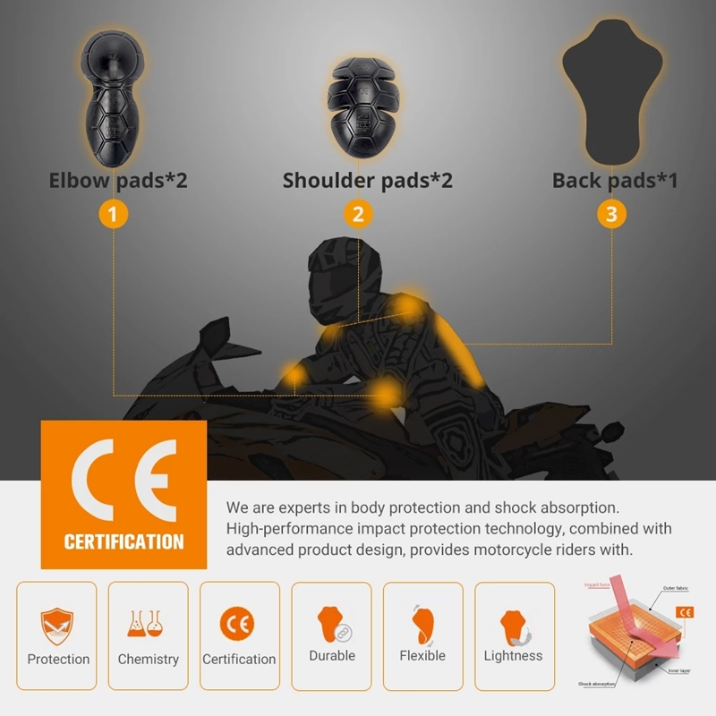 Jaket motor, masukkan perlengk - Motorcycle Gear Jacket ulasan dan harga