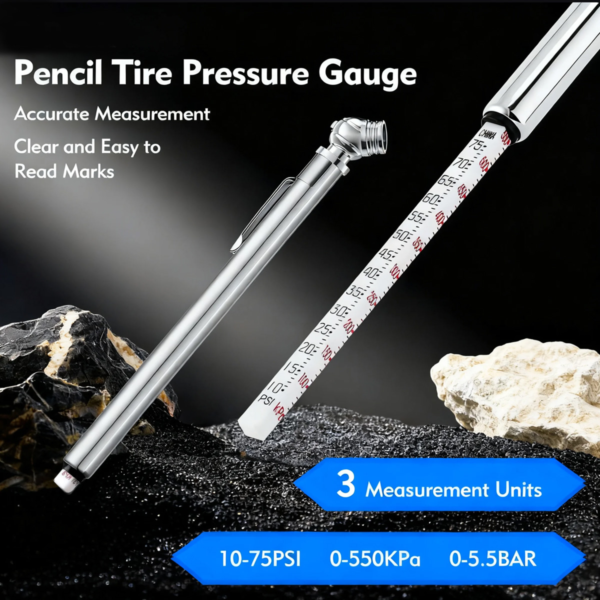 Alat Pengukur Tekanan Ban Penc - Tyre Pressure Gauge ulasan dan harga