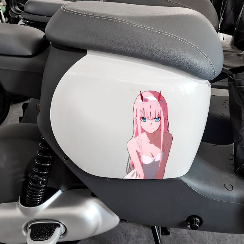 Stiker Gadis Anime Darling in  - Zero Motorcycle Gear ulasan dan harga