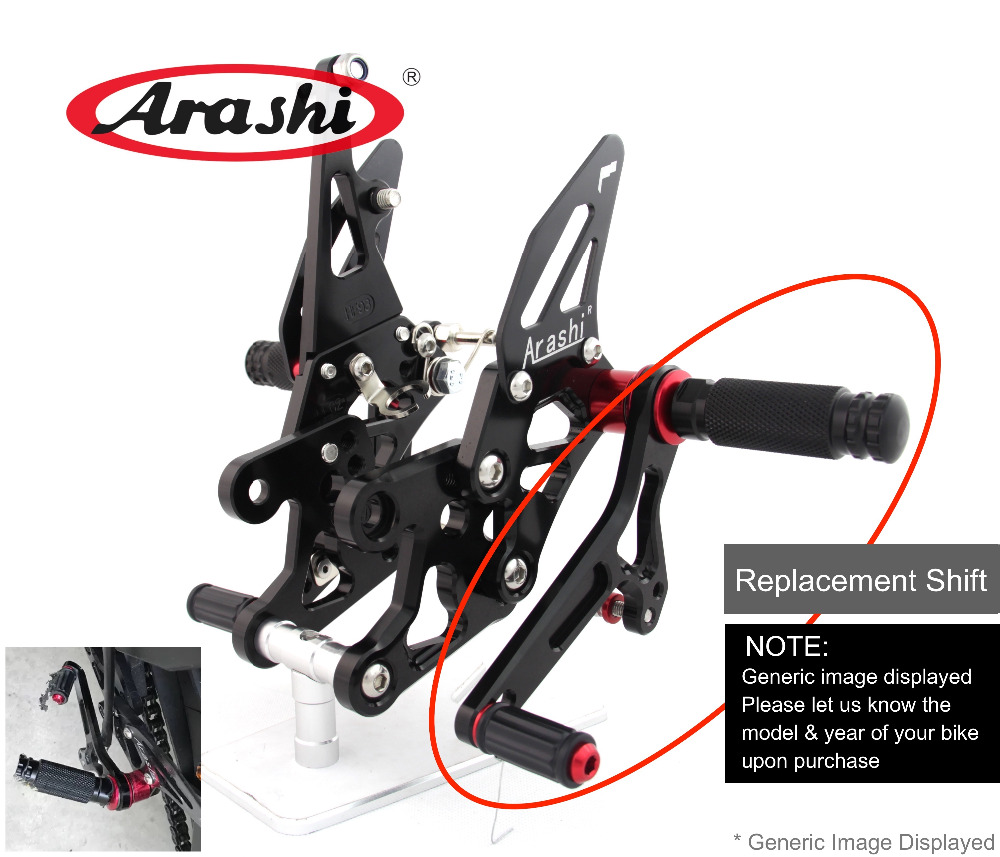 Arashi Rearsets Pengganti Dapa - Motorcycle Gear Selector ulasan dan harga
