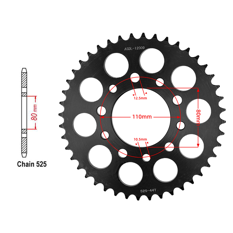 Rantai Motor 525 15T Depan 44T - Motorcycle Gear Japan ulasan dan harga
