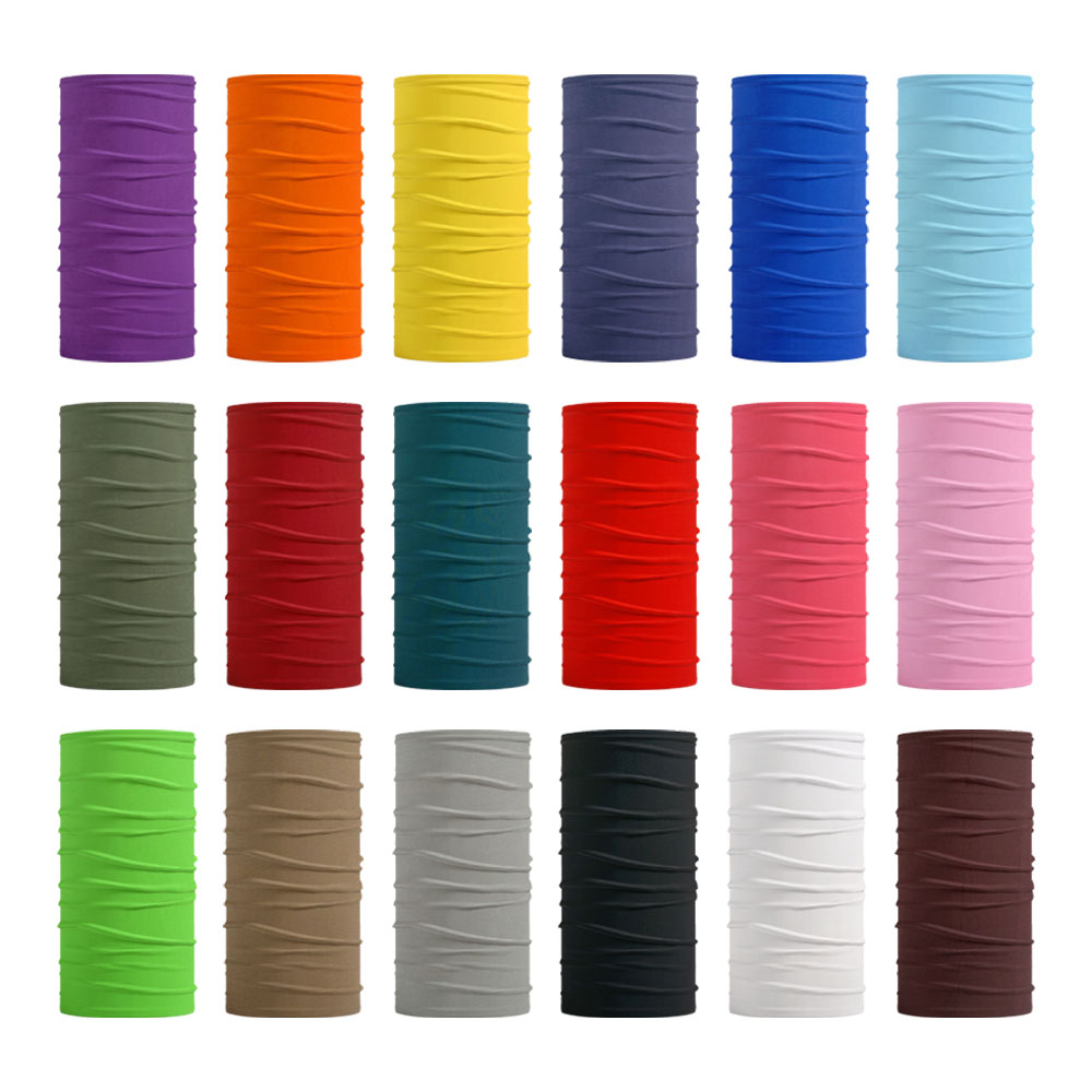 Bandana warna Solid tanpa keli - Neck Warmer Balaclava ulasan dan harga
