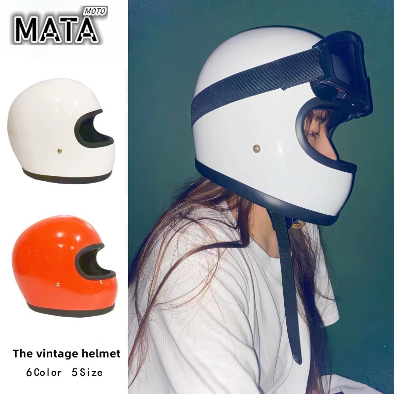 Helm Sepeda Motor Antik Helm M - Motorcycle Gear Japan ulasan dan harga