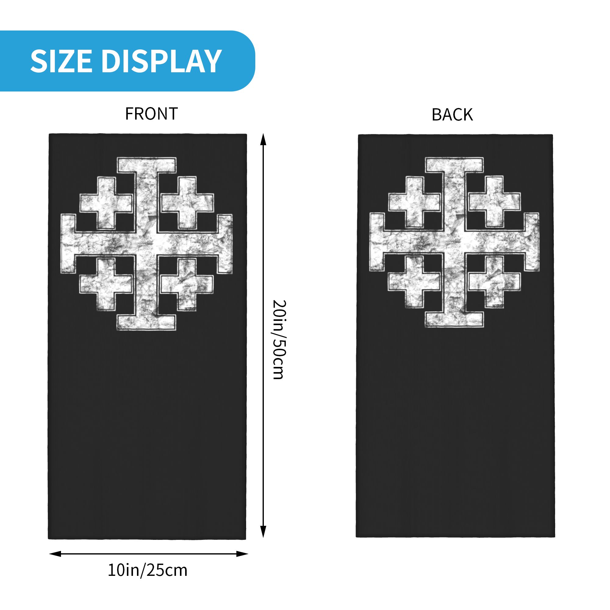 Knight Jerusalem Cross Christi - Neck Warmer Balaclava ulasan dan harga
