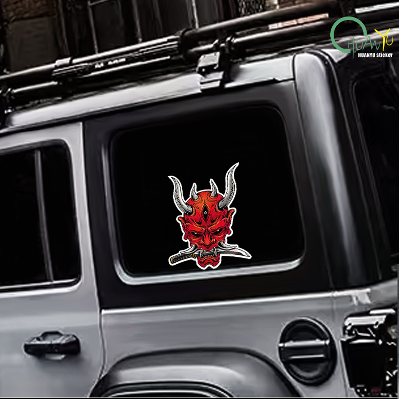 Stiker mobil samurai hantu Jep - Motorcycle Gear Japan ulasan dan harga